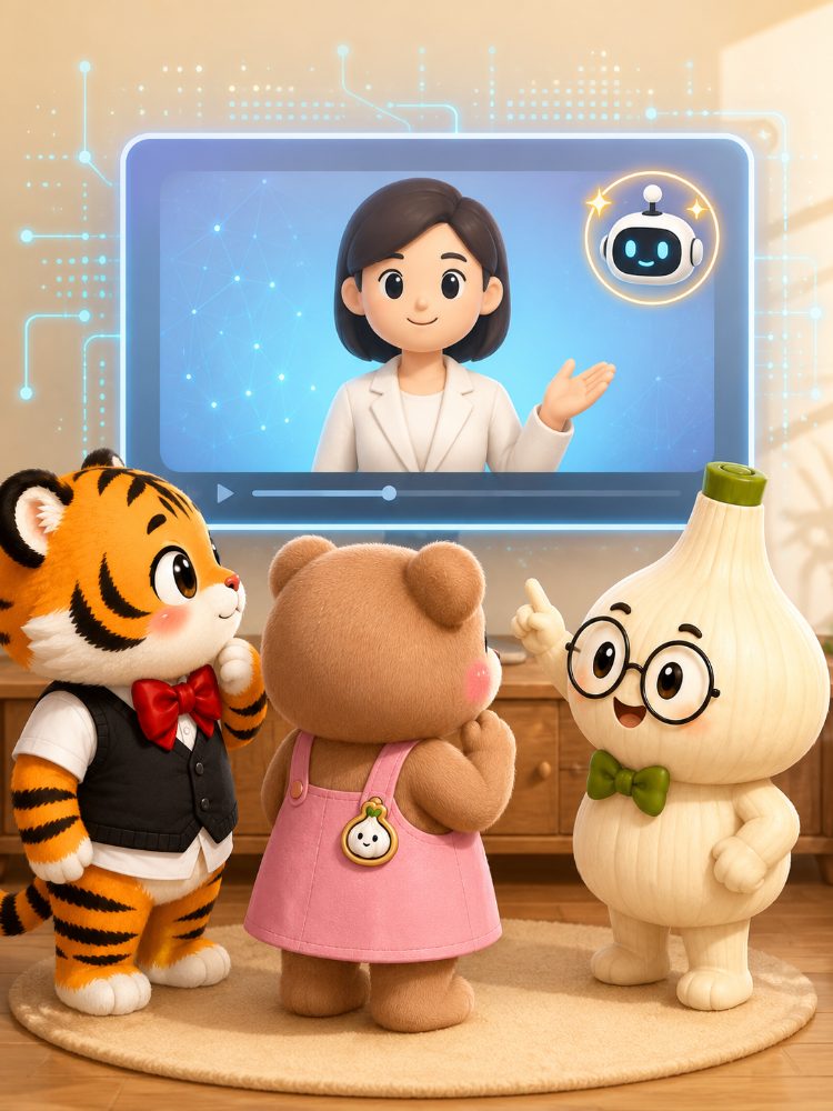 AI 생성 사실을 알리는 표시