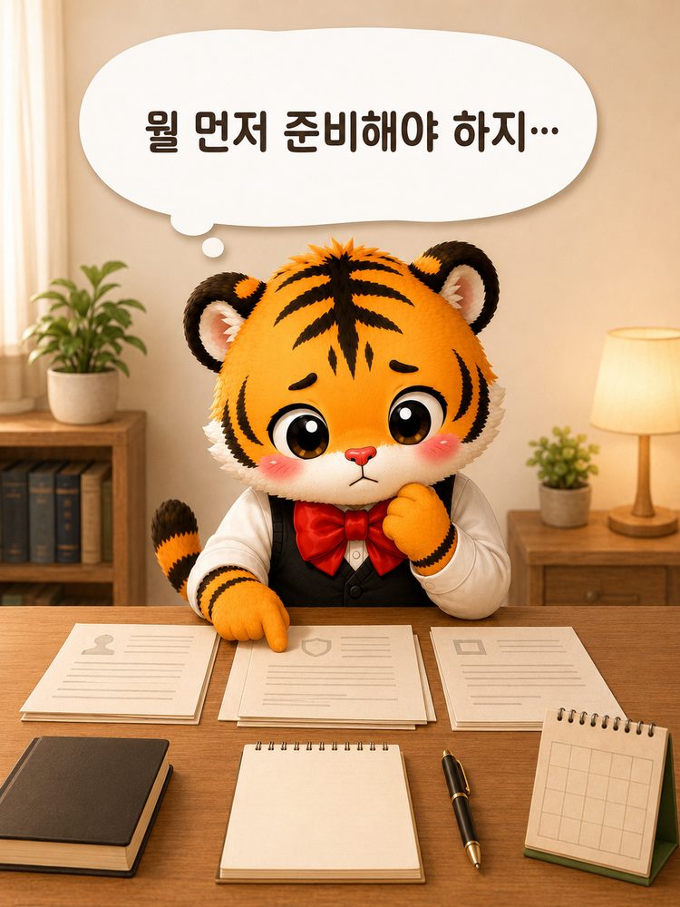 재판에서 무엇을 준비해야 할지 막막한 범이