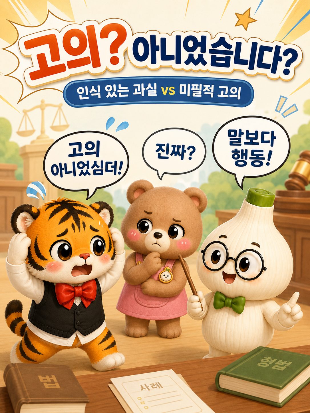 고의 아니었습니다 대표 카드