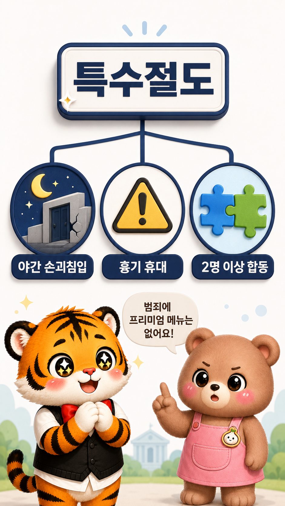 특수절도의 대표적인 세 가지 유형