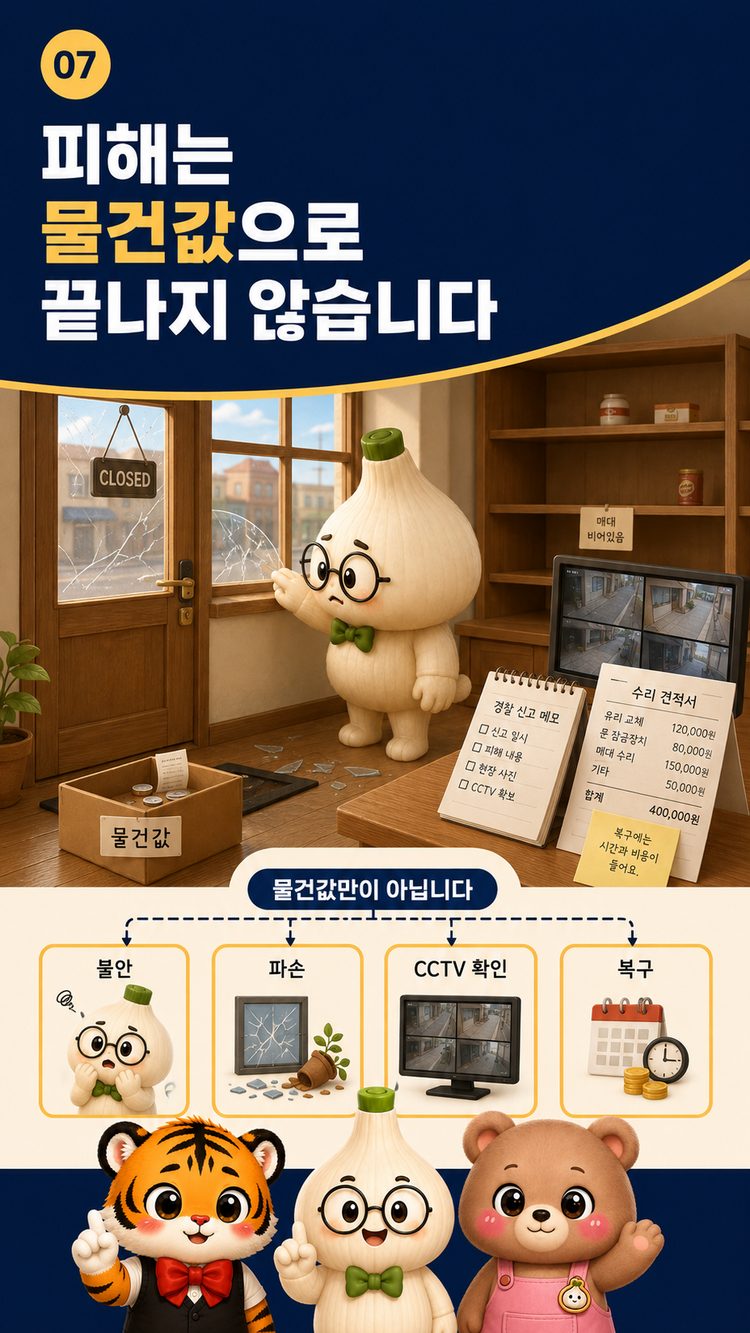 야간주거침입절도로 남는 피해