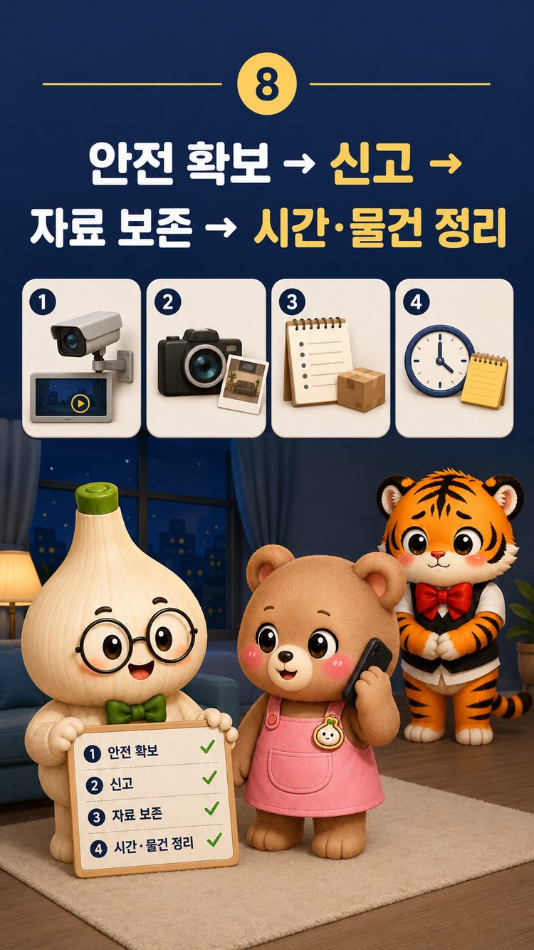 피해 발견 후 대응